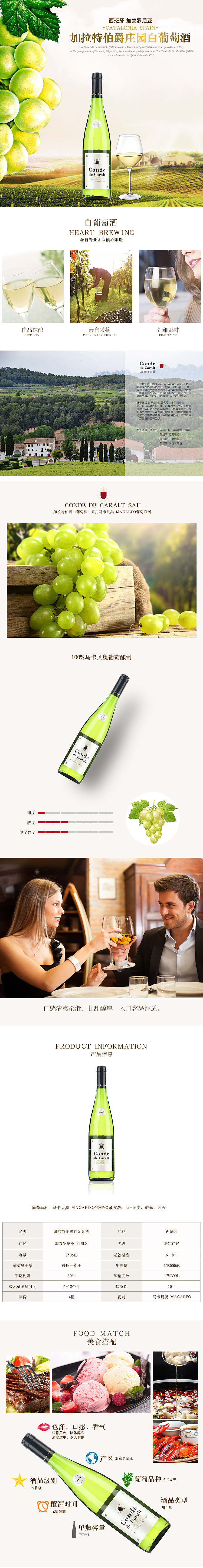 红酒详情/法得利庄园-红葡萄酒详情/加拉特伯爵白葡萄酒详情