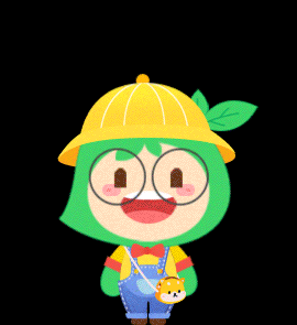 小叶子套装_踏春游学/卡通/儿童插画