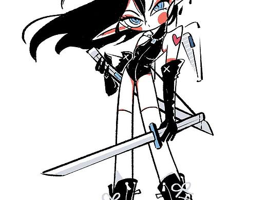 【美式插画】欧美风格角色速写