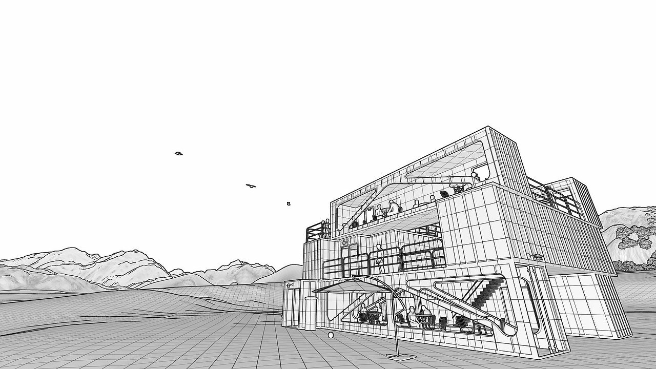 建模练习（图ZMjE4NzkxNzgw） - 建筑设计 - 站酷设计师Tigertight原创素材 - 站酷ZCOOL