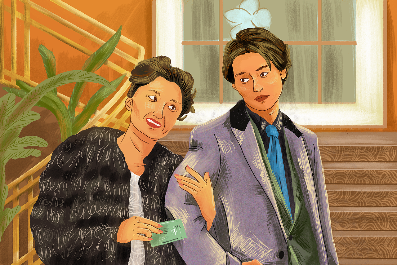 电影（剧）插画三（图ZMjE5MTg2NDU2） - 创作习作 - 站酷设计师突牙xx原创素材 - 站酷ZCOOL