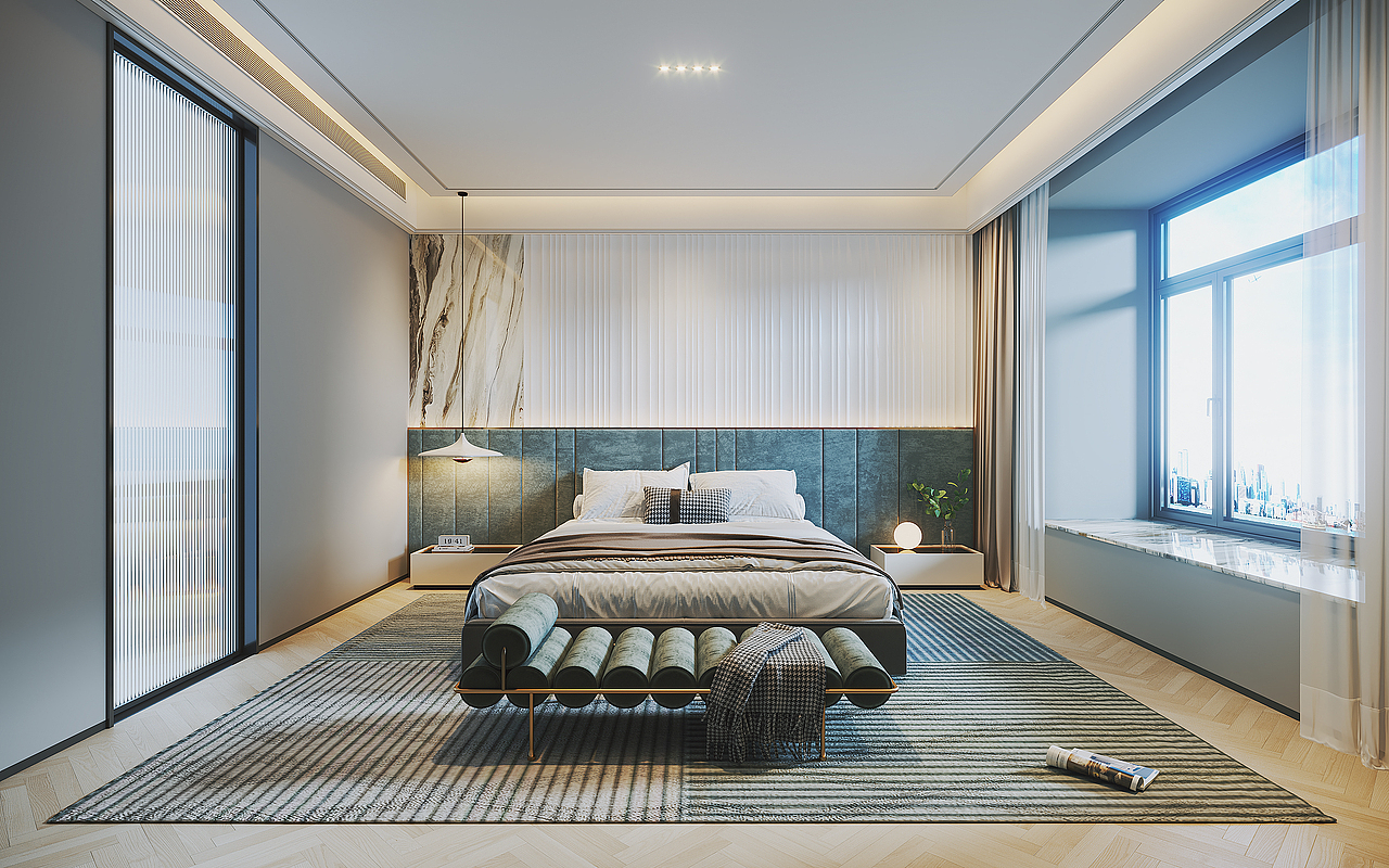 别墅:会客室:主卧:空间