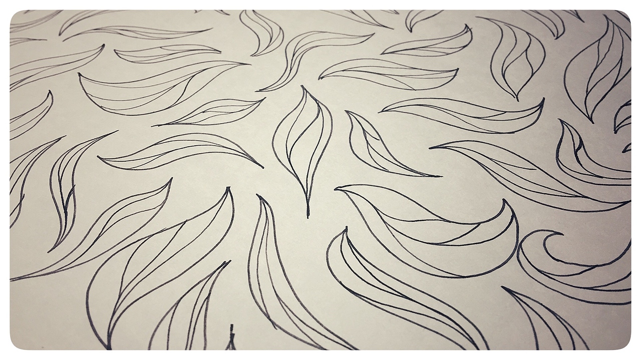 【手绘—电脑—手绘】舍枋手绘新年贺卡创意