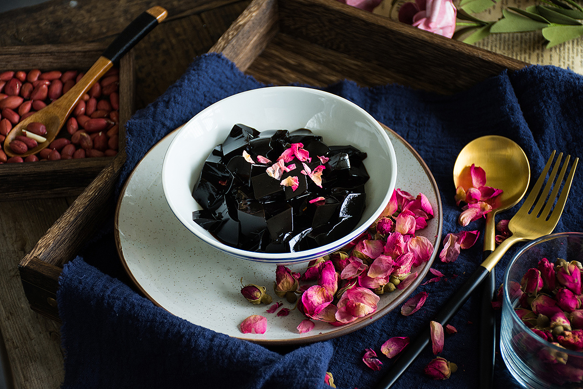 静物摄影#龟苓膏