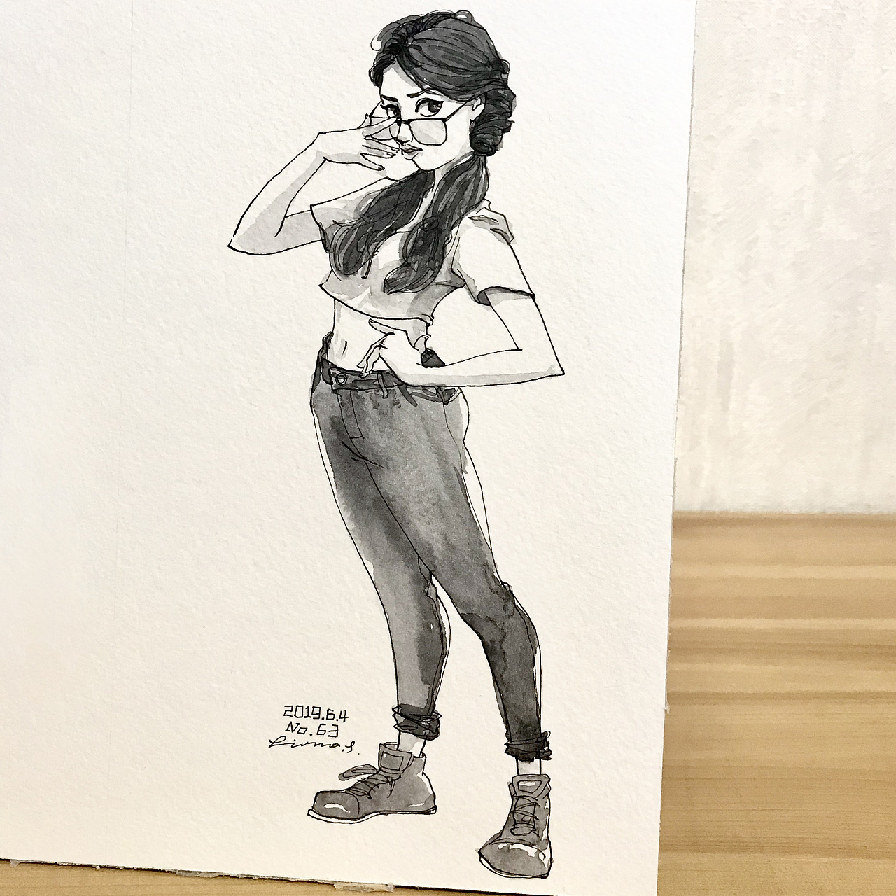 每日一画的小合集(1)——插画师昀耳（图ZMTk3NzQ5MzAw） - 艺术插画 - 站酷设计师昀耳原创素材 - 站酷ZCOOL