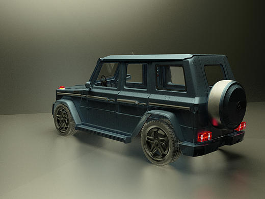 练习作品 （奔驰G500 ）