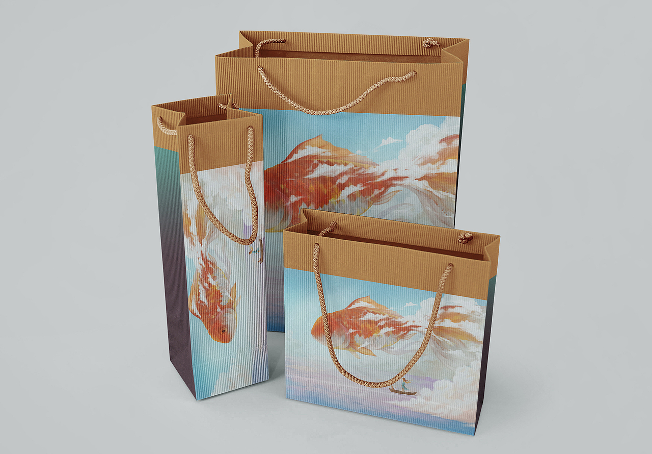 大鲸鱼与大金鱼