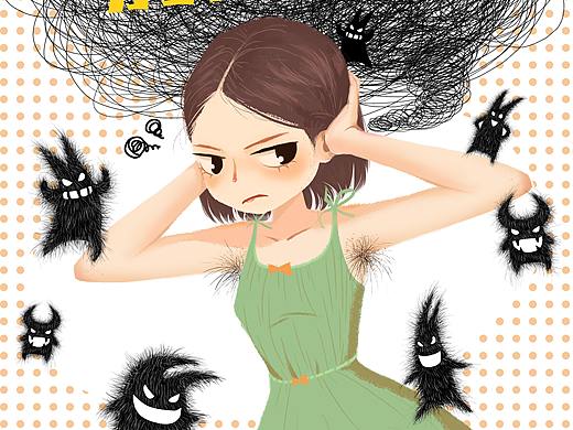 创意广告插画—《日常焦虑》（个人主页-ZMzcyNDEwNzI=） - 商业插画 - 站酷设计师Toyoyo原创素材 - 站酷ZCOOL