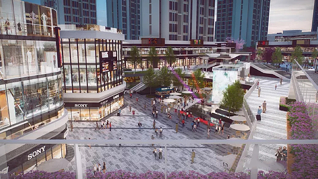设计篇|威远万达广场呈现创新体验公园式购物中心