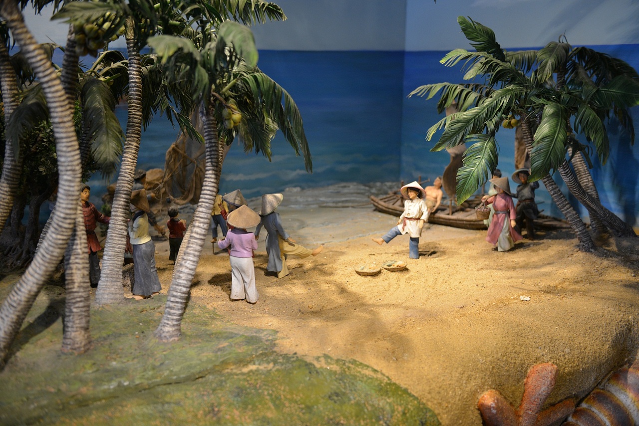 56个民族婚俗微雕2