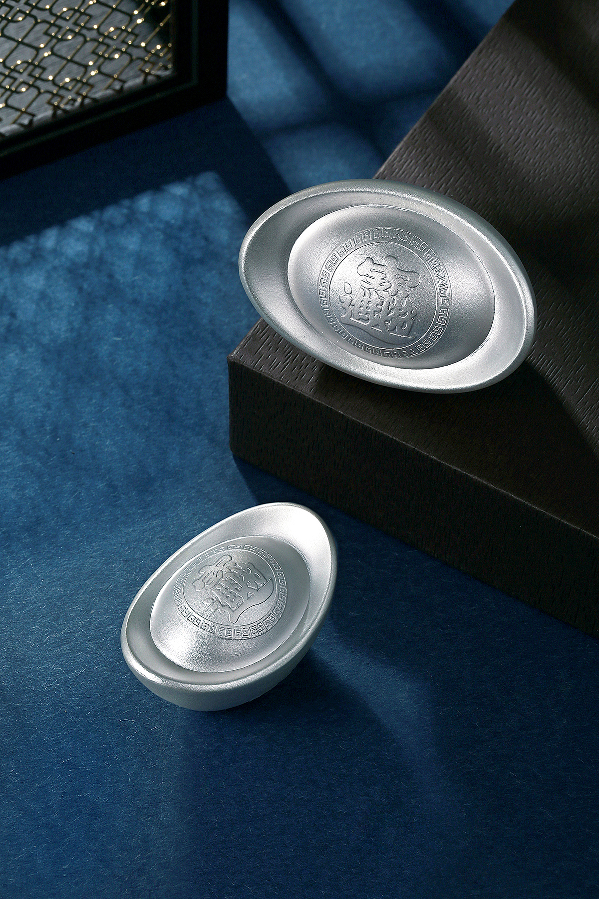 珠宝饰品产品摄影修图--银元宝2