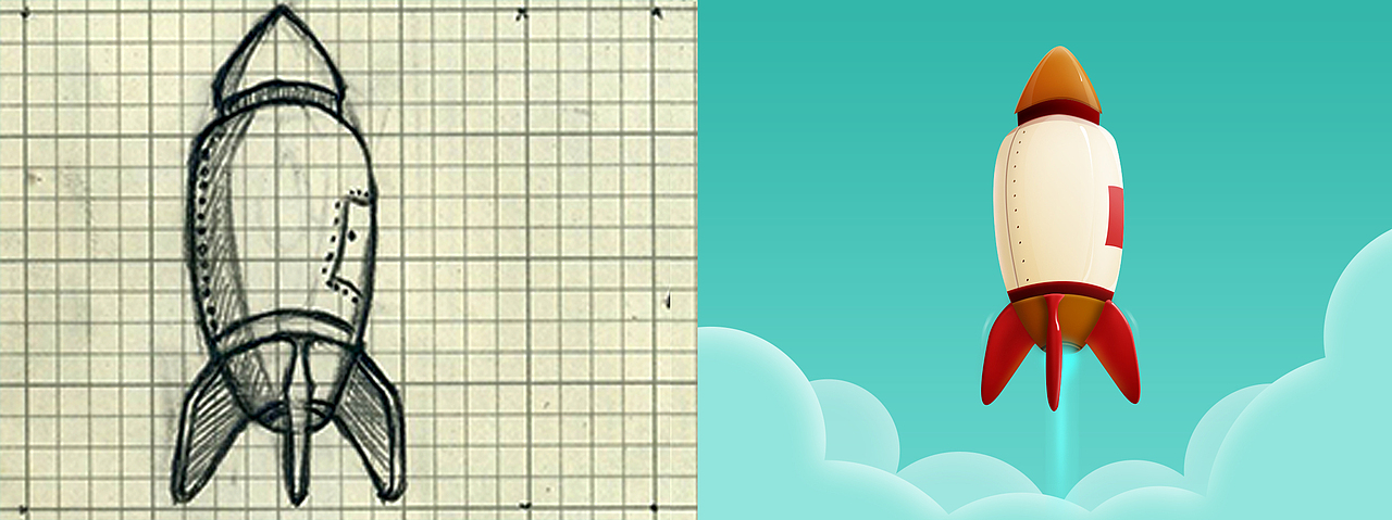 又是小火箭（图ZMTYyODE3NTI=） - 图标 - 站酷设计师Nical洋原创素材 - 站酷ZCOOL