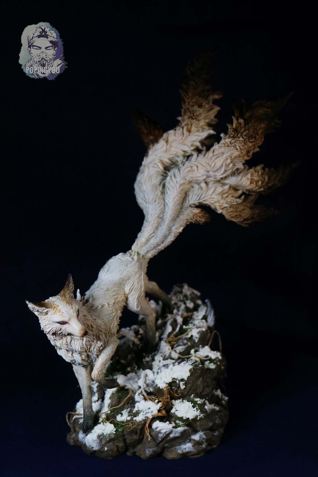 一个九尾狐的涂装