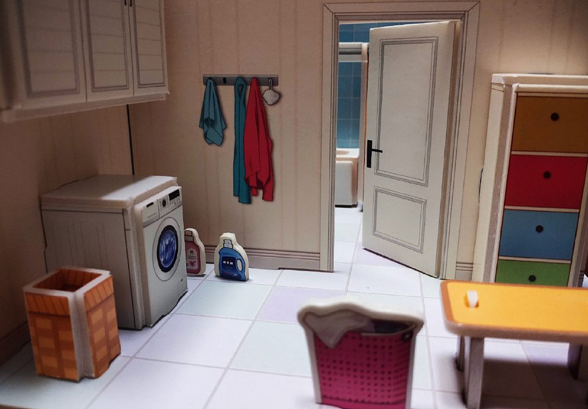 diy小娃娃屋_立體拼圖設(shè)計（圖ZMjM2MjMzMjMy） - 玩具 - 站酷設(shè)計師紙模設(shè)計師JENTC原創(chuàng)素材 - 站酷ZCOOL