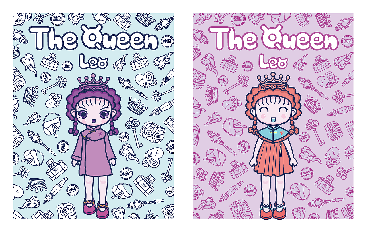 設(shè)計(jì)一個(gè)可愛(ài)的另類(lèi)獅子座（圖ZMjIxNDQ3NjA4） - 創(chuàng)作習(xí)作 - 站酷設(shè)計(jì)師freedom慧慧原創(chuàng)素材 - 站酷ZCOOL