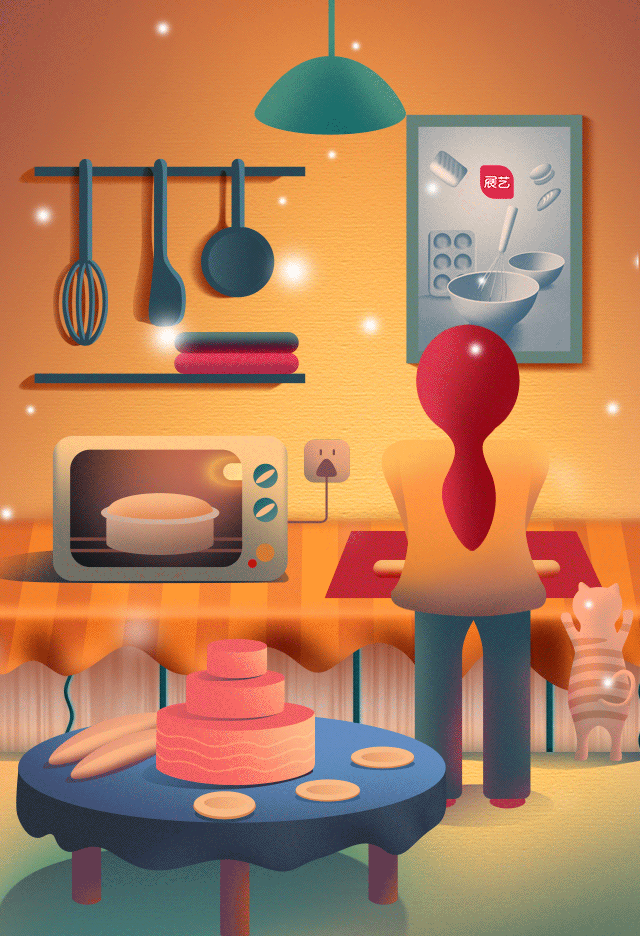 厨房里的故事（图ZMTA3OTc0OTE2） - 创作习作 - 站酷设计师无尽1990原创素材 - 站酷ZCOOL