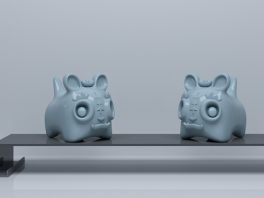 寶豐汝瓷虎頭（個人主頁-ZNTYyMzgwODQ=） - 工藝品設(shè)計 - 站酷設(shè)計師設(shè)計哇原創(chuàng)素材 - 站酷ZCOOL