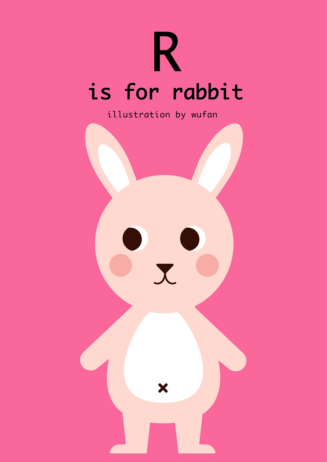 扁平风动物系列 儿童插画