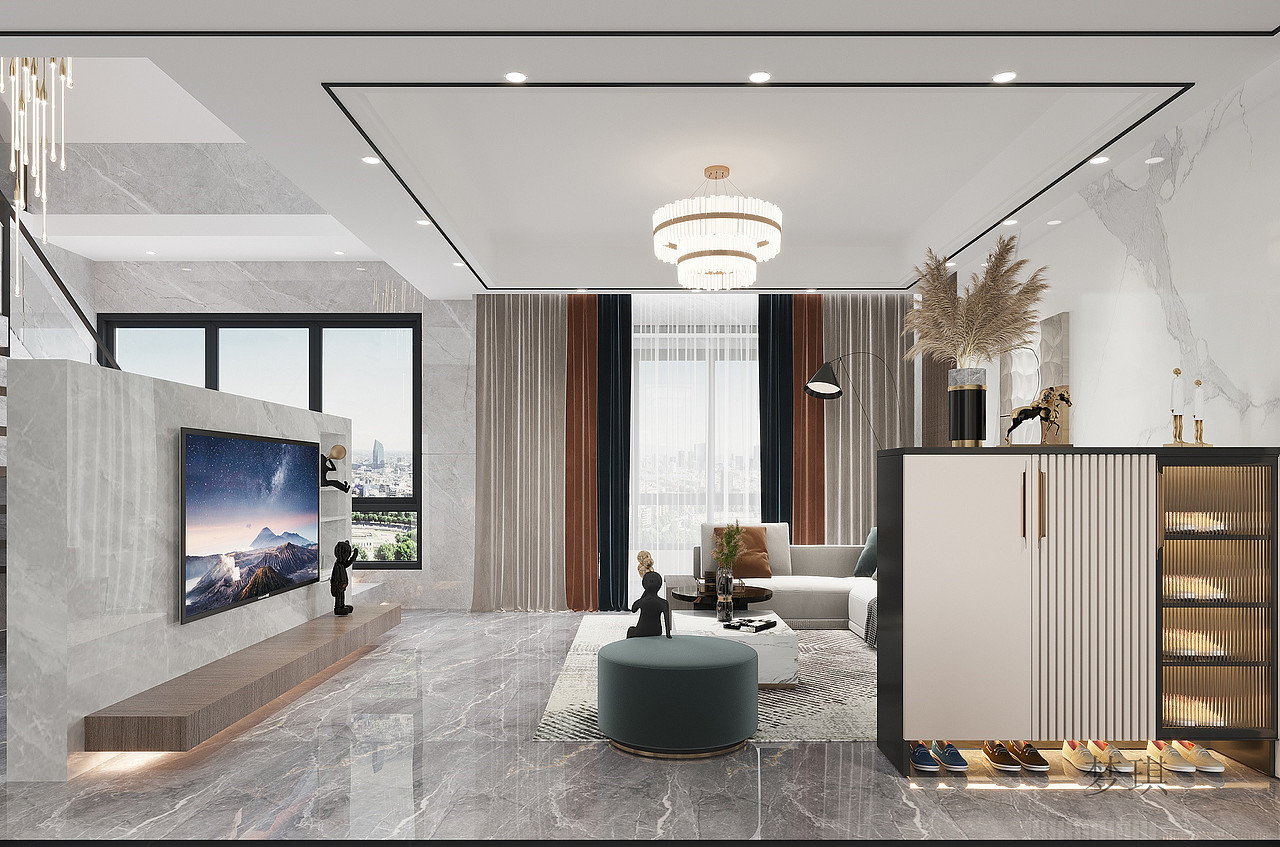 现代轻奢住宅设计