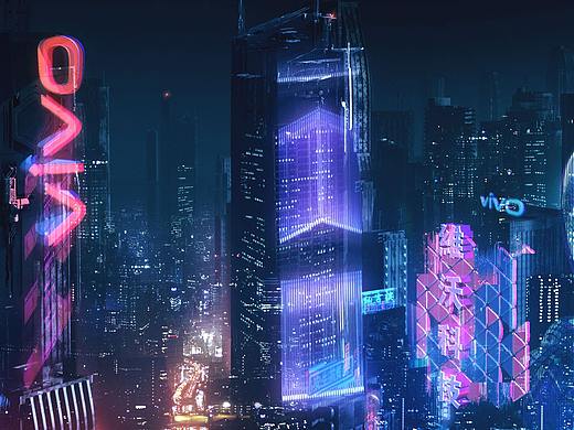 VIVO NEX 发布会开场CG 概念设计