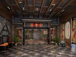 蘭州火鍋店裝修設(shè)計(jì)|甘肅隴南主題火鍋店設(shè)計(jì)