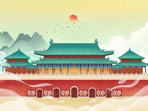 东京梦华录书籍插图 | 宋代开封府德宣楼、舟桥夜市
