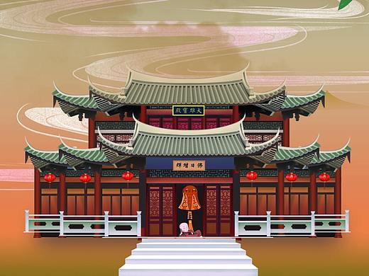 汴京｜原创插画设计｜汴梁八景图鉴