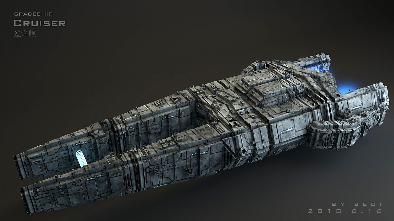 “我们的目标是星辰大海”星际舰队建模练习（图ZMTE4MzY4MDQ0） - 机械/交通 - 站酷设计师Jedi何原创素材 - 站酷ZCOOL
