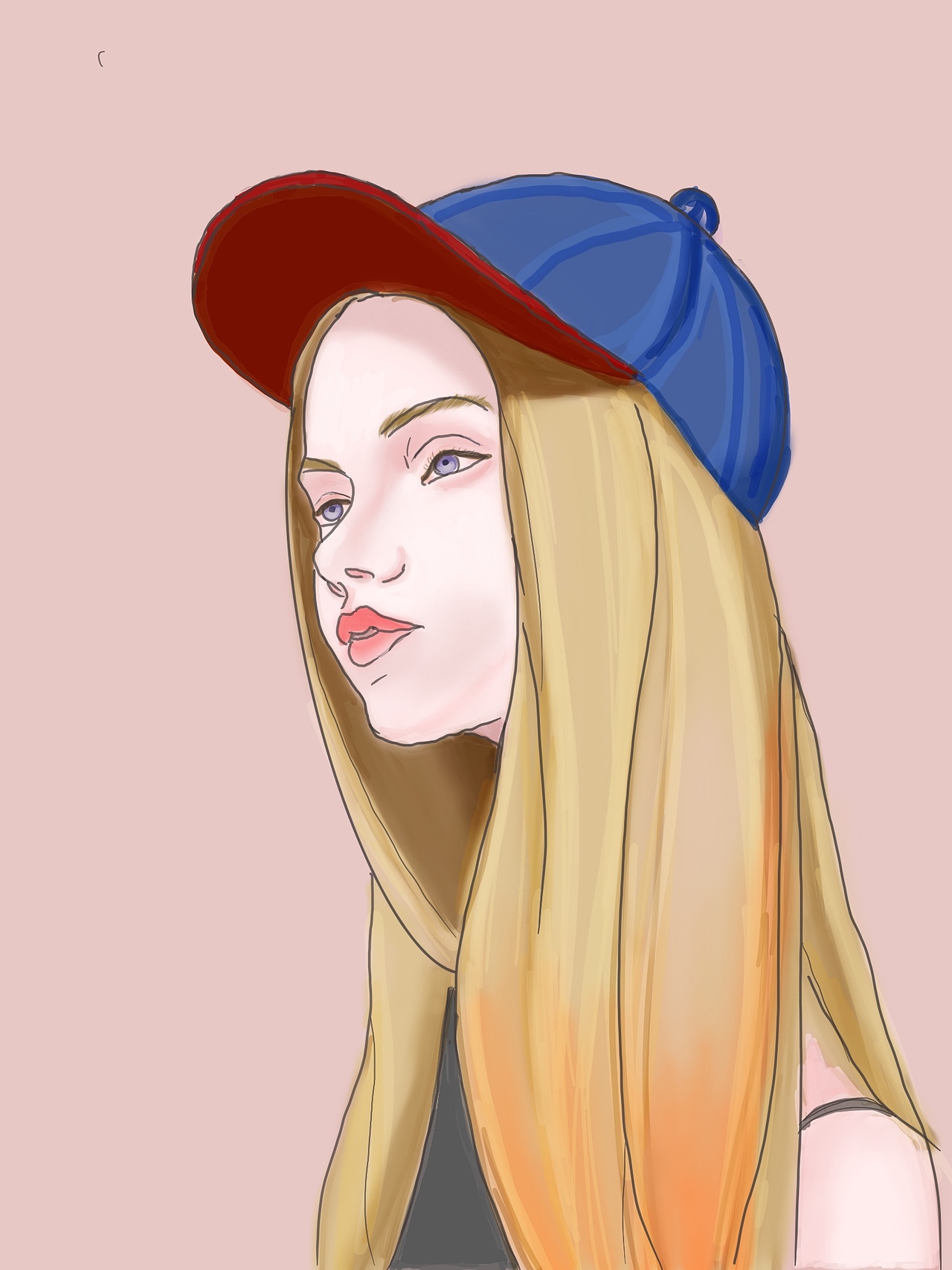 画画不会觉得累（图ZMjYxMDY3MjQ0） - 创作习作 - 站酷设计师插画师YP原创素材 - 站酷ZCOOL