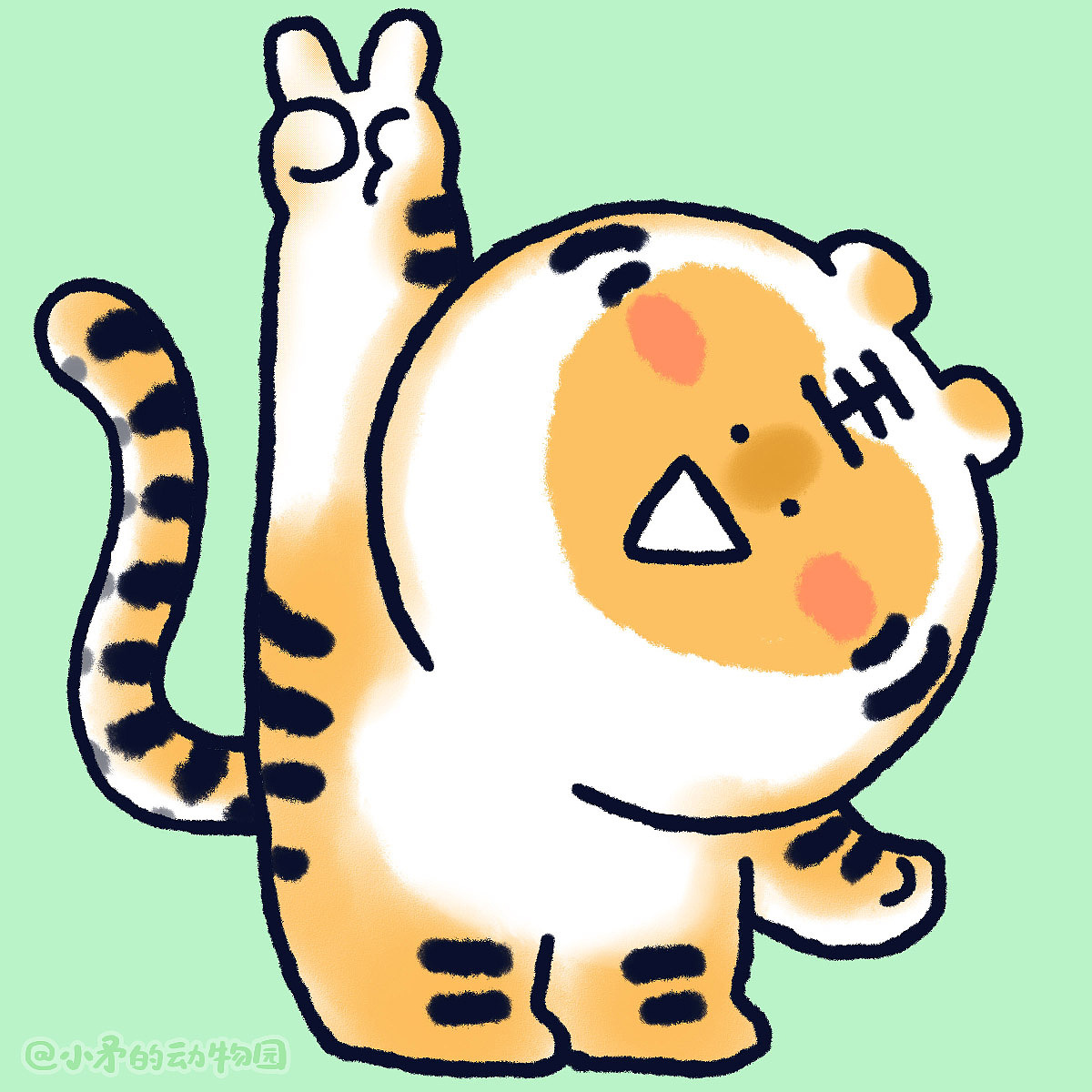 小矛的动物园头像来了