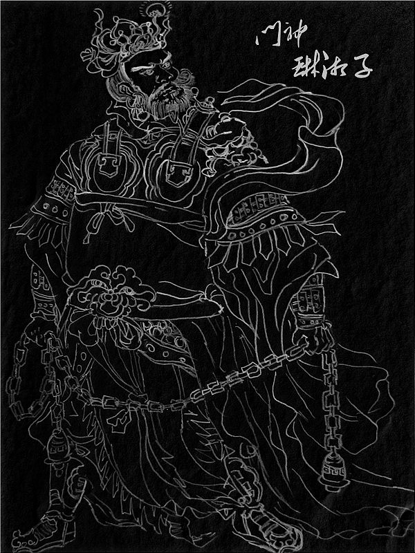 门神（图ZNDg2MDMwOA==） - 创作习作 - 站酷设计师aaa166485原创素材 - 站酷ZCOOL
