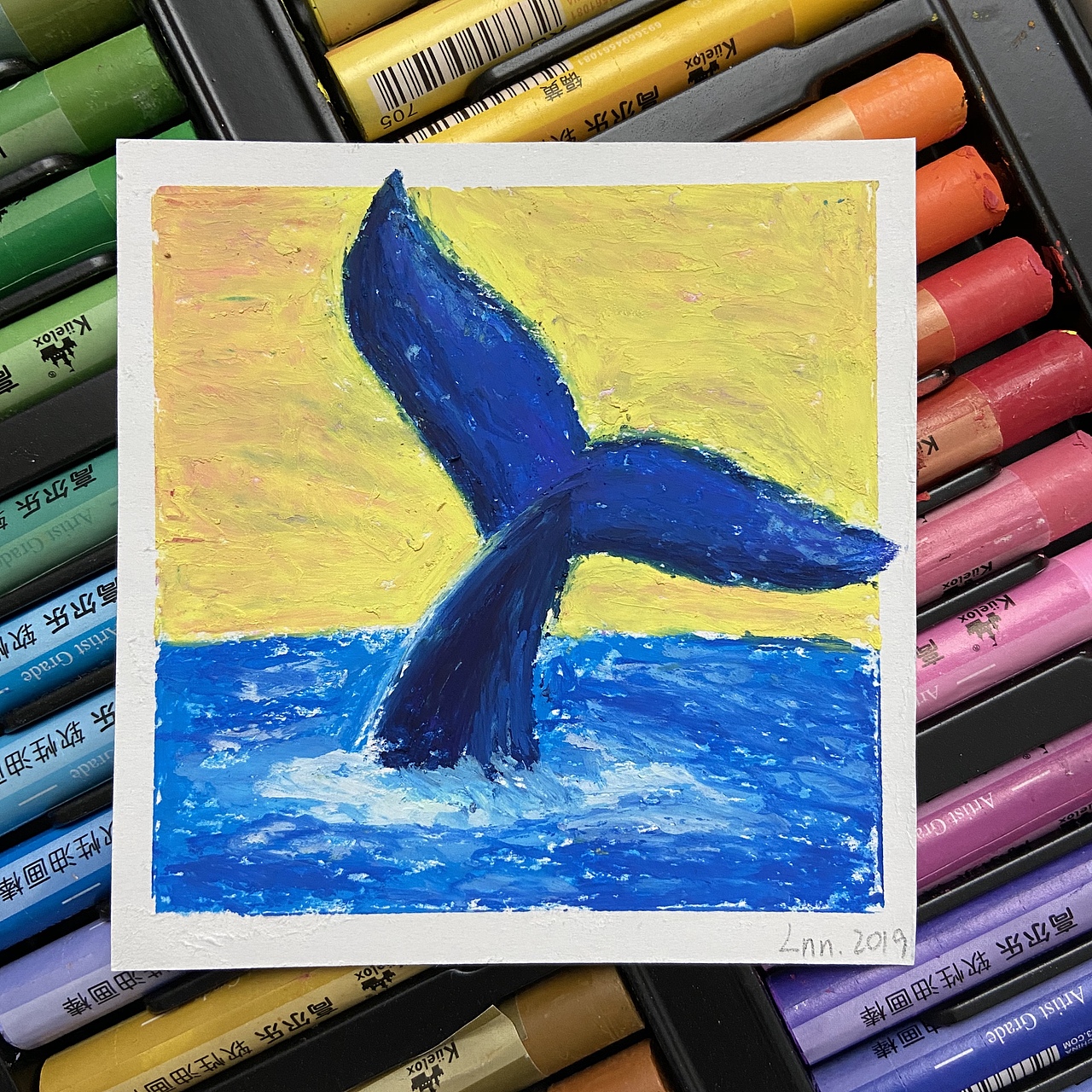 一些油画棒小画