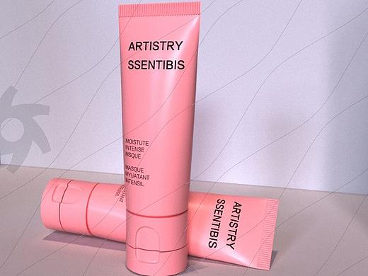 化妆品建模+渲染