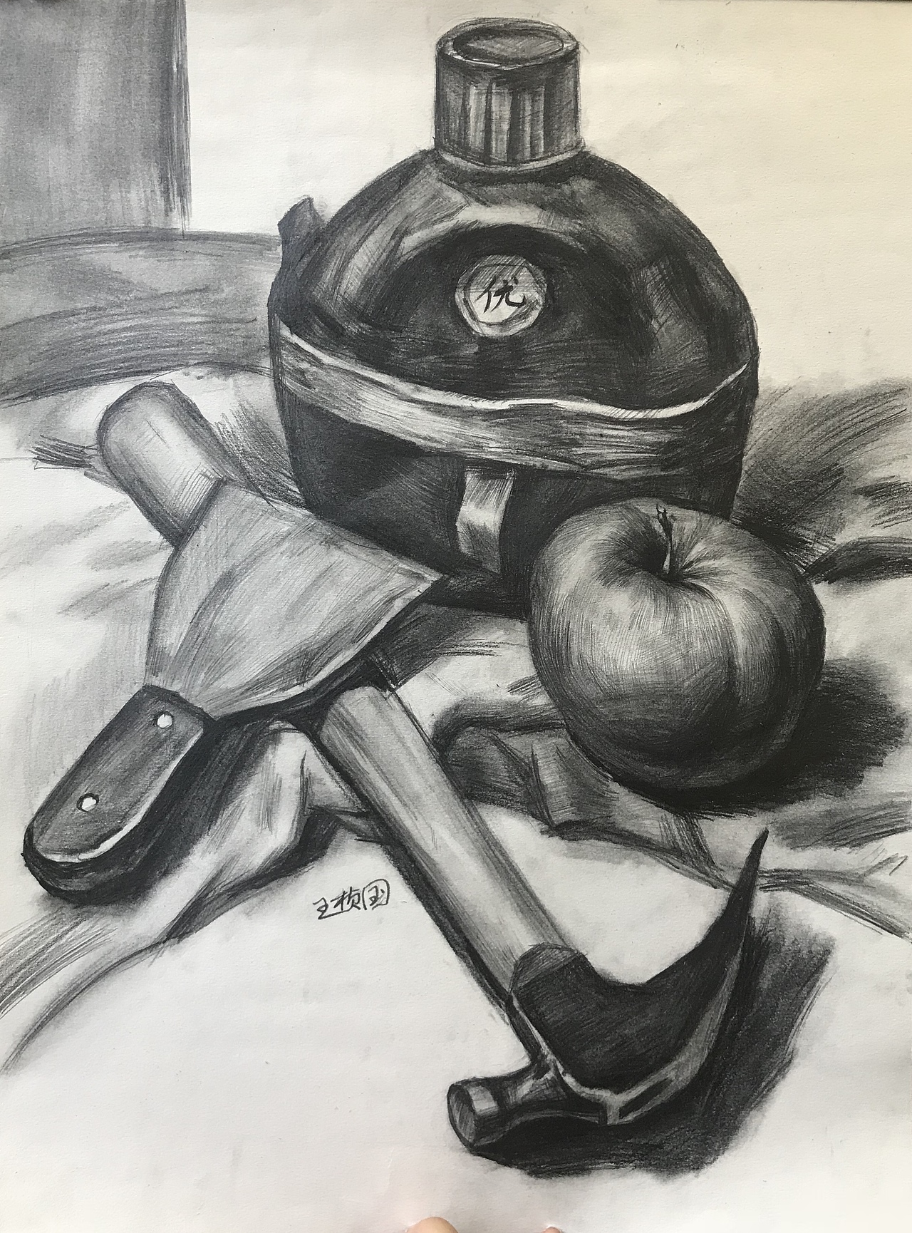 布谷书画素描学生作品辑（图ZMjIyNzY4NzI0） - 绘画 - 站酷设计师布谷书画馆原创素材 - 站酷ZCOOL