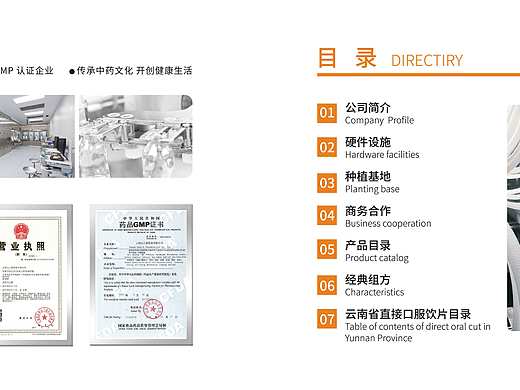 云南古之极药业有限公司(宣传画册)