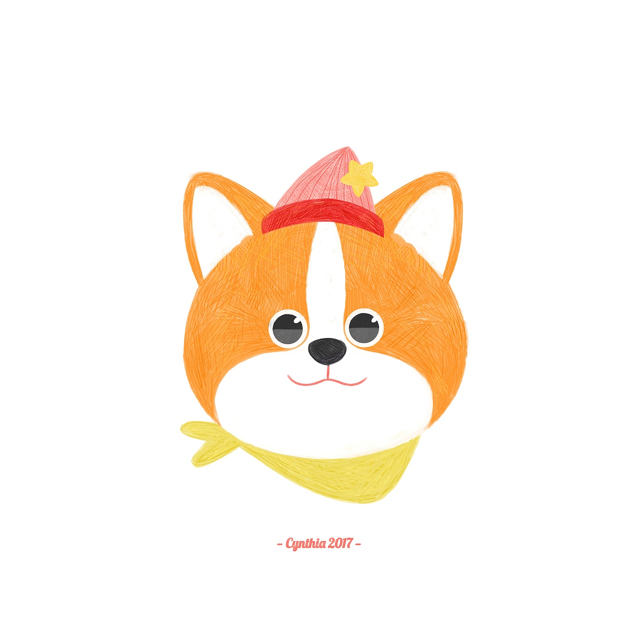 小动物圣诞头像