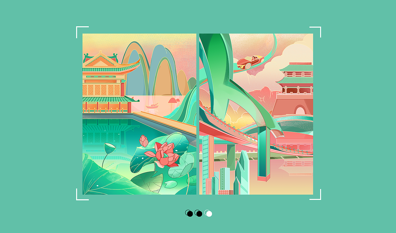 建黨一百周年賀圖（圖ZMjU3NTE0MDI0） - 商業(yè)插畫 - 站酷設(shè)計(jì)師畫畫的77原創(chuàng)素材 - 站酷ZCOOL