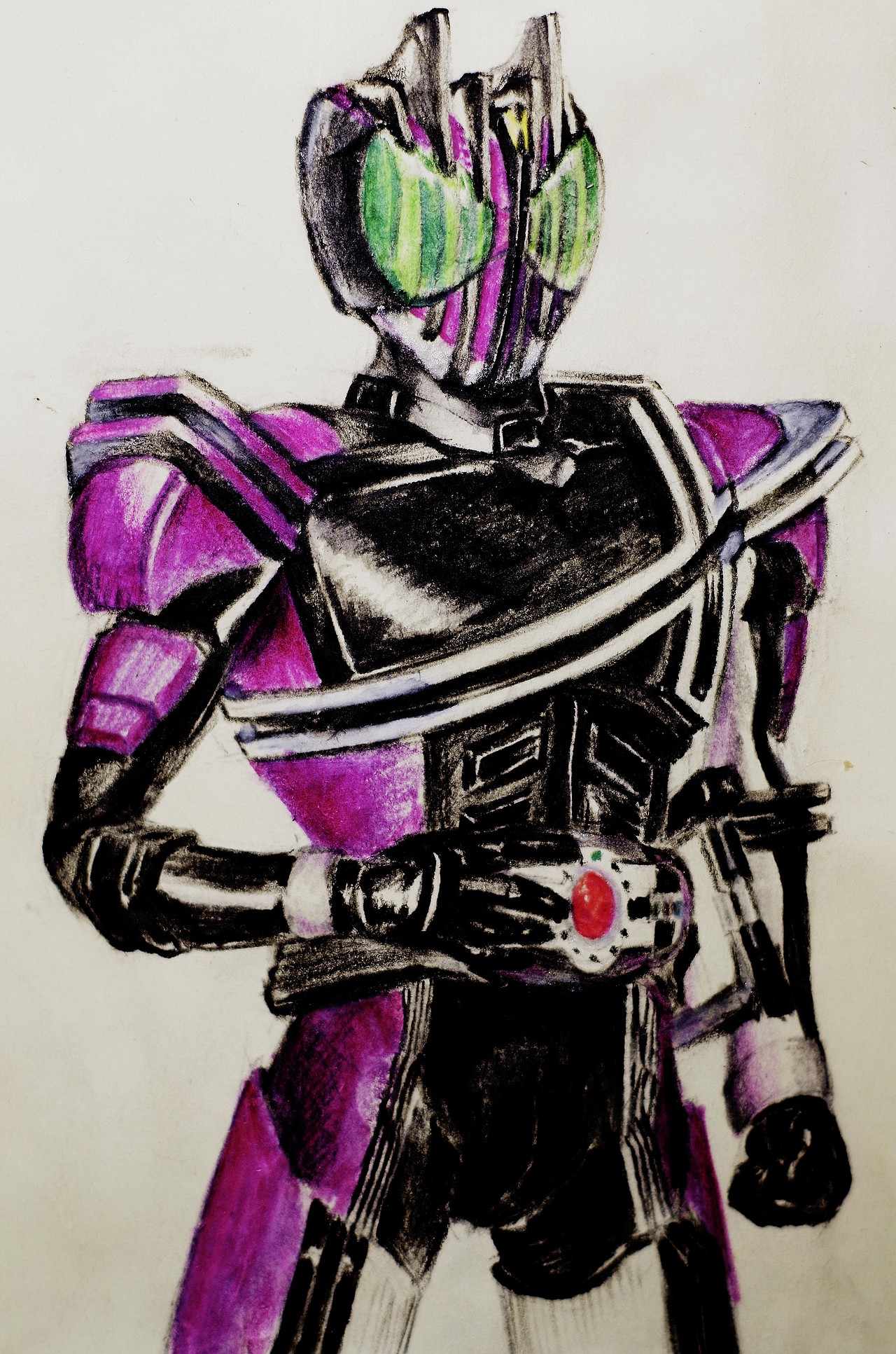 彩铅假面骑士decade帝骑