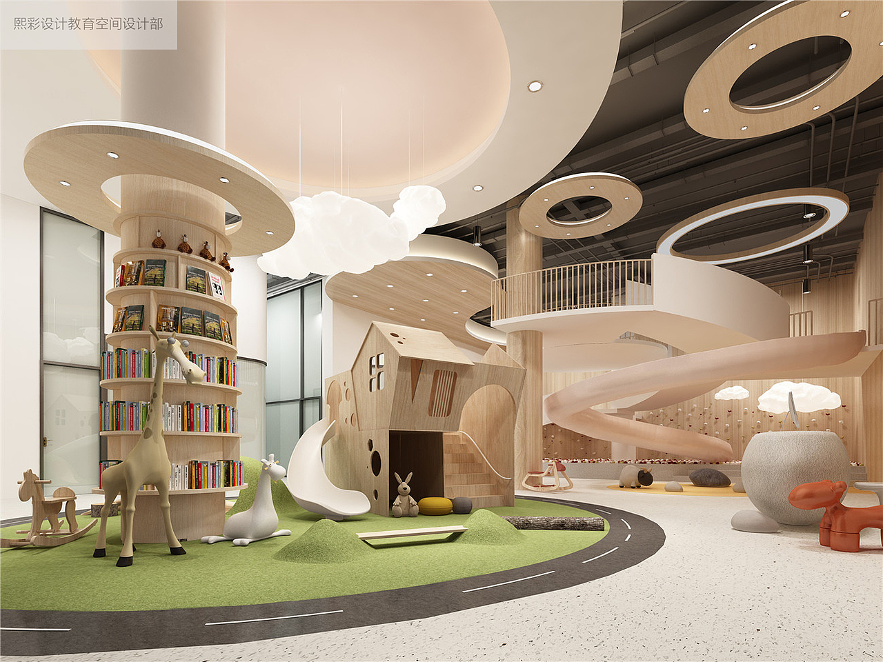 少儿培训室装修|培训机构教室装修|学校教室装修设计（图ZMTg0NzgyNjQ4） - 展陈设计 - 站酷设计师品牌设计Calvin原创素材 - 站酷ZCOOL