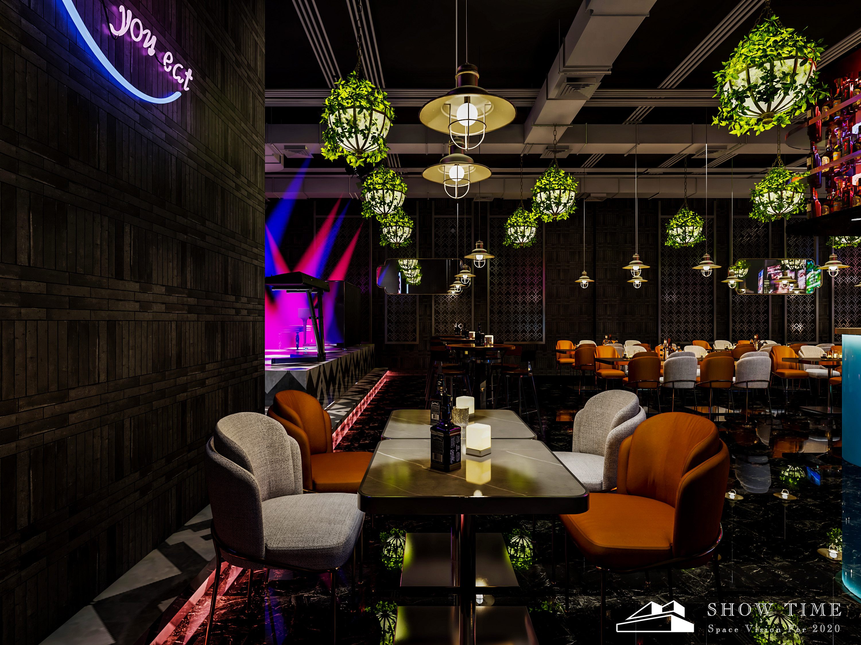 涟水酒吧感知光影造梦治愈人心云想空间表现