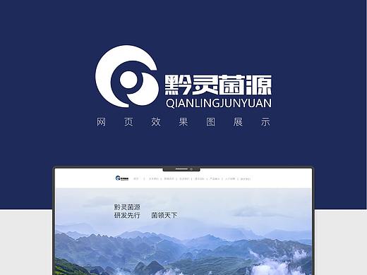 貴族黔靈菌源科技股份有限公司網(wǎng)頁設(shè)計（個人主頁-ZNDgyNTgxMTI=） - 企業(yè)官網(wǎng) - 站酷設(shè)計師_兩顆星原創(chuàng)素材 - 站酷ZCOOL