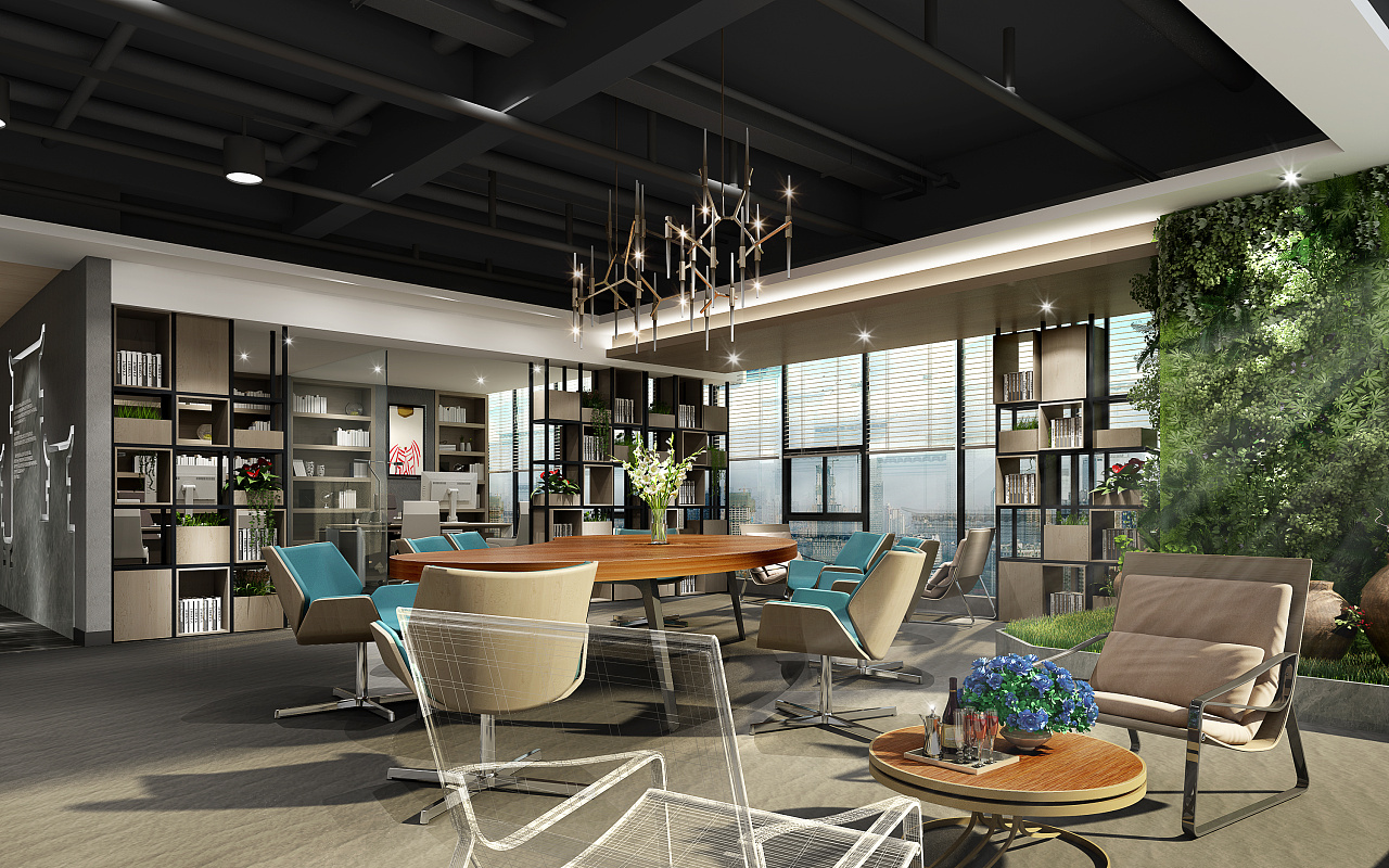 商业效果图--工装