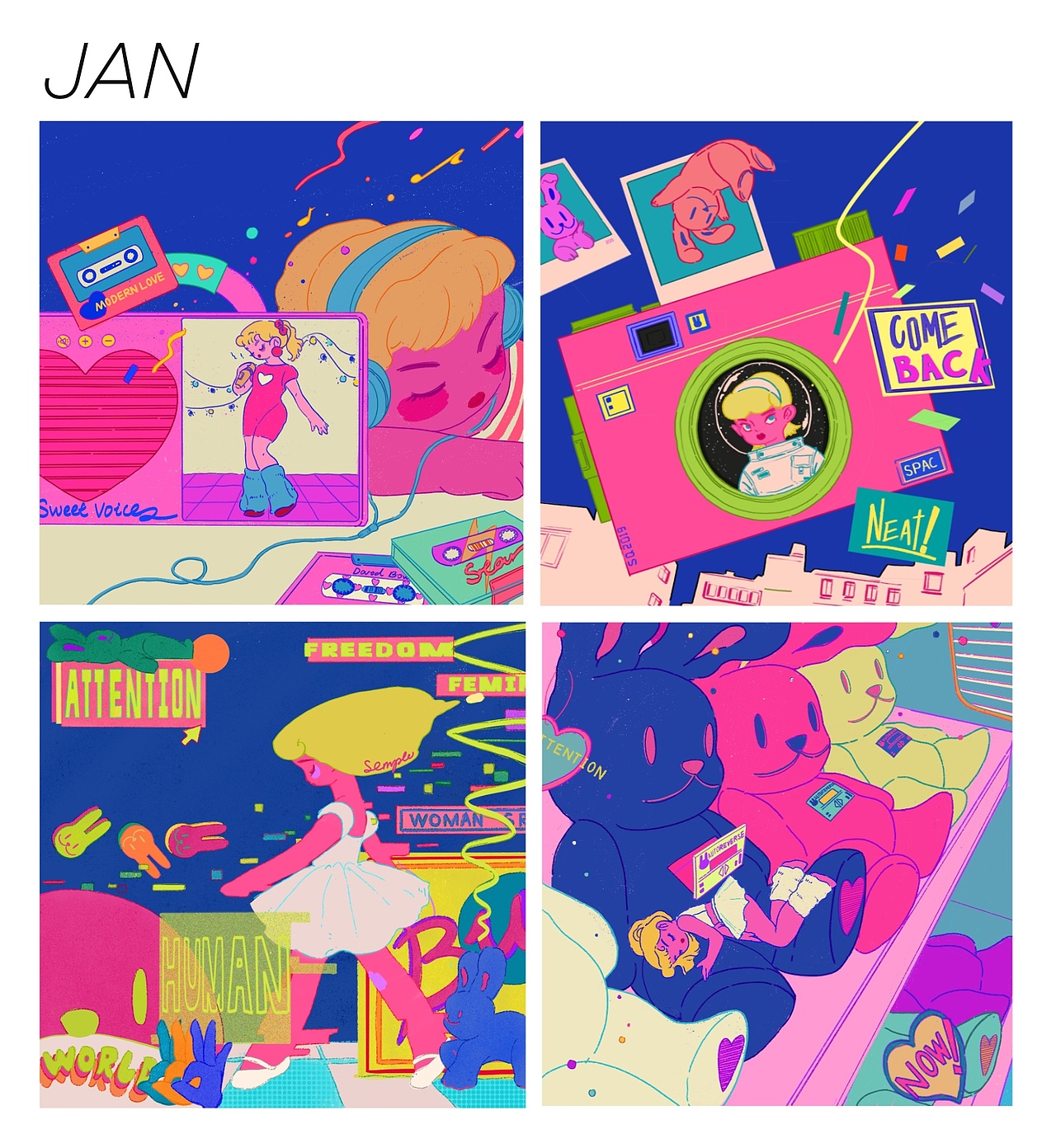 2019插画合集精选
