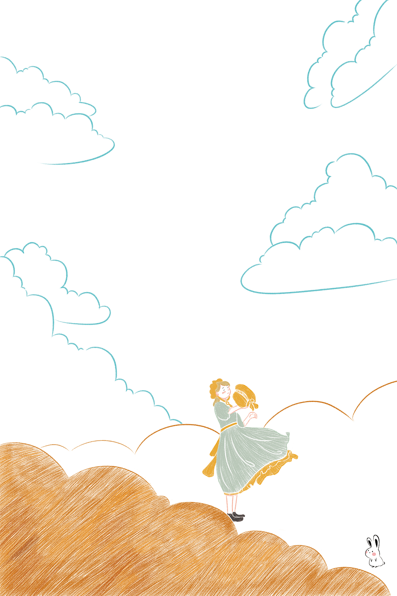 清新小插畫（圖ZMjI4MjEzNDc2） - 藝術(shù)插畫 - 站酷設(shè)計(jì)師黑皮同學(xué)原創(chuàng)素材 - 站酷ZCOOL