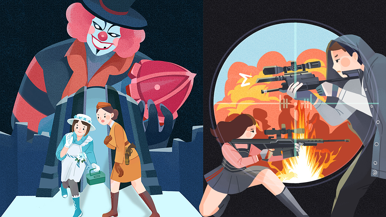 一些主题插画（图ZMTMzNzUyMjI0） - 商业插画 - 站酷设计师爱画画的mihoo原创素材 - 站酷ZCOOL