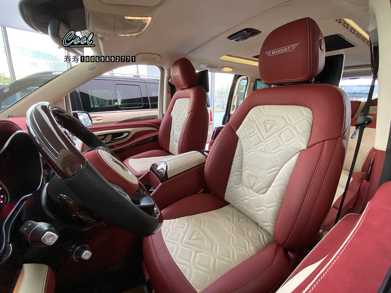 商务车里的劳斯莱斯|MANSORY迈莎锐MS580红碳纤维-魅速