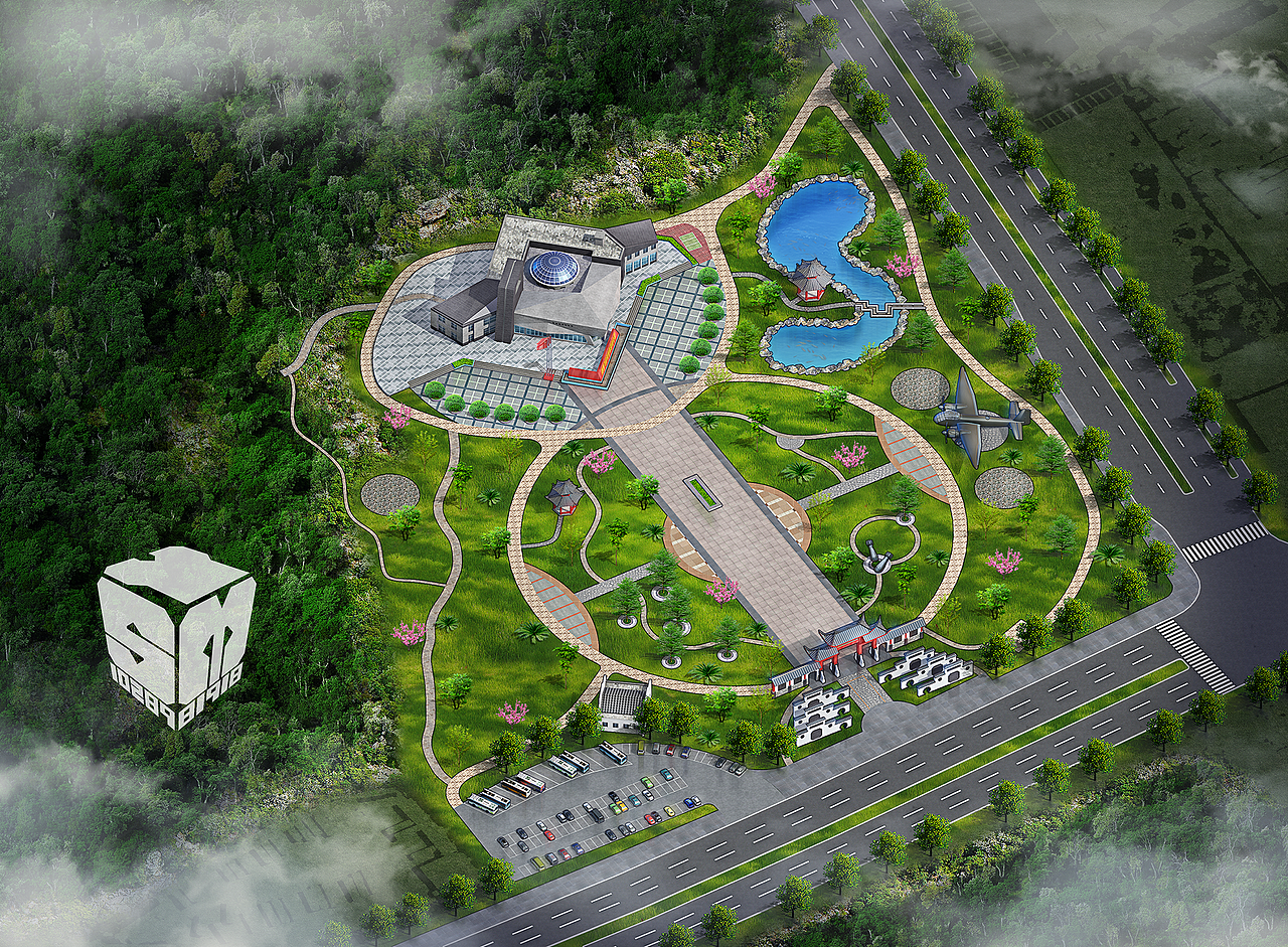 03三维风格景区导览图(39p)