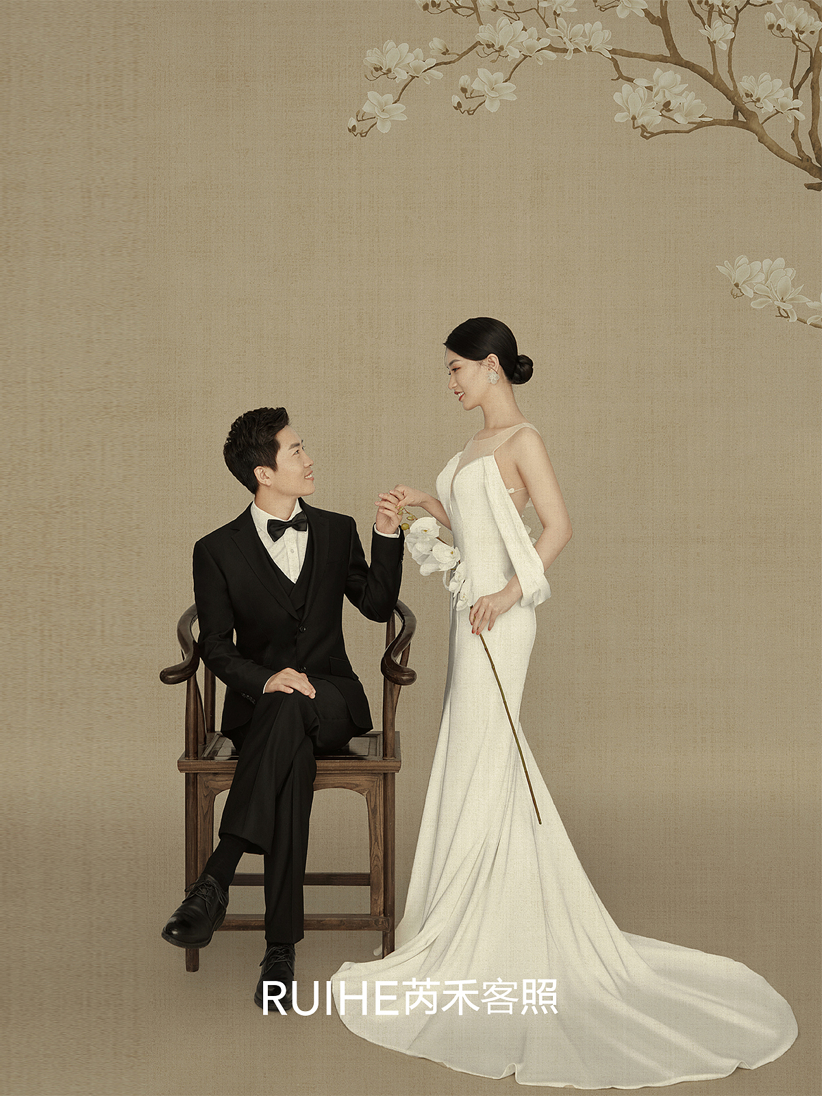 工笔画简约不失细节，浪漫有迹可循，是理想中风格（图ZMjc1NzY3NzQw） - 婚礼摄影 - 站酷设计师遇见YUJIAN原创素材 - 站酷ZCOOL