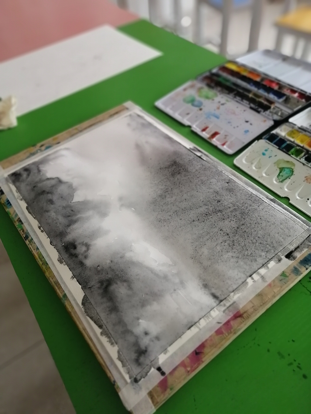 水彩画（图ZMTg4NDA3ODg0） - 艺术插画 - 站酷设计师蓝白铅原创素材 - 站酷ZCOOL