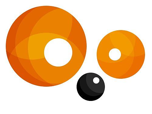 圈子狗，宠物LOGO设计图